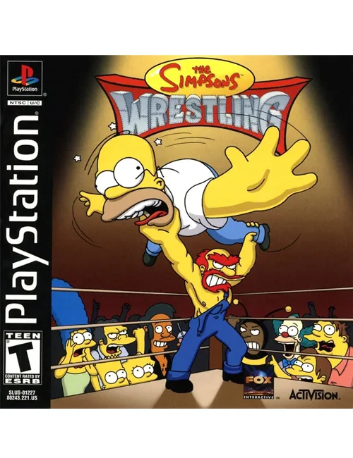 The Simpsons Wrestling