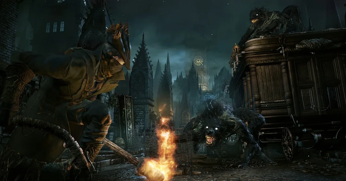 Bloodborne in-game screenshot