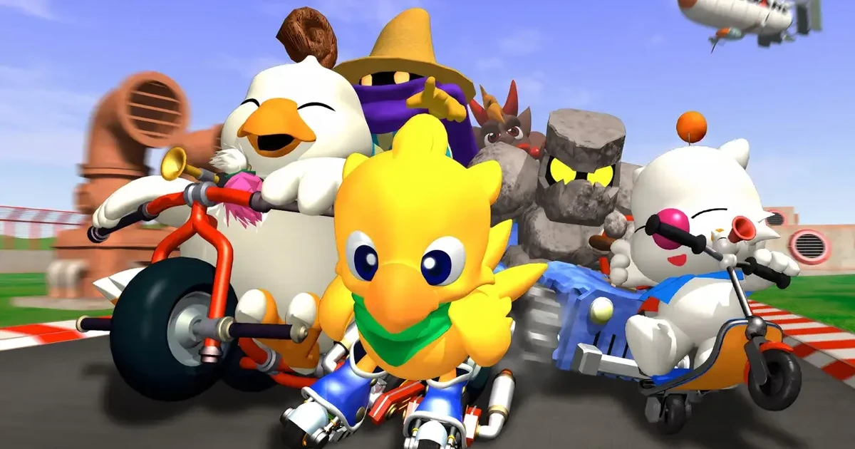 Chocobo Racing in-game screenshot