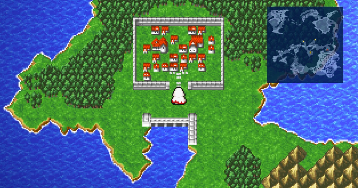 Final Fantasy Pixel Remaster in-game screenshot