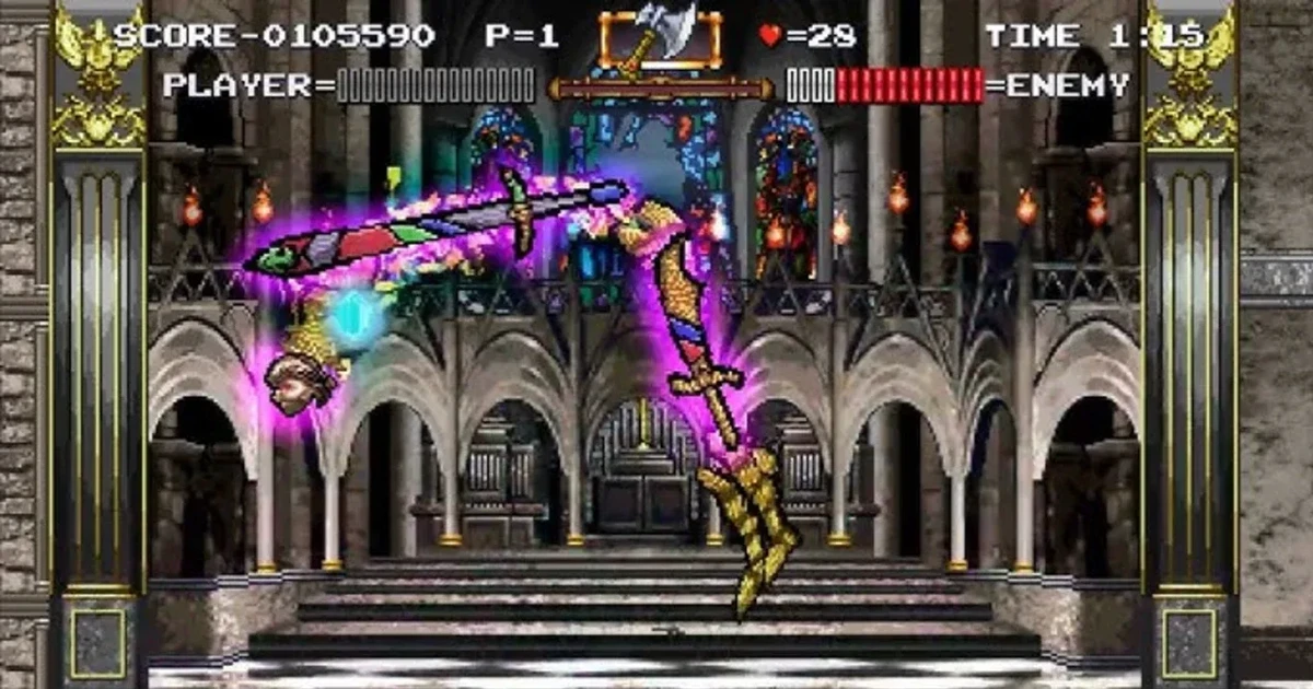 Castlevania: Haunted Castle in-game screenshot