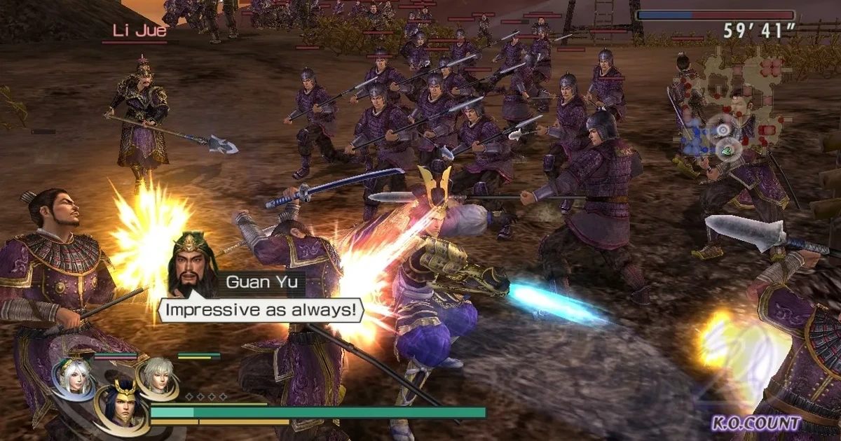 Warriors Orochi 2 in-game screenshot